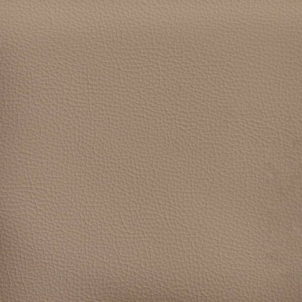 Kopfteil-Kissen "Zadar" Cappuccino-Braun 80 cm Kunstleder
